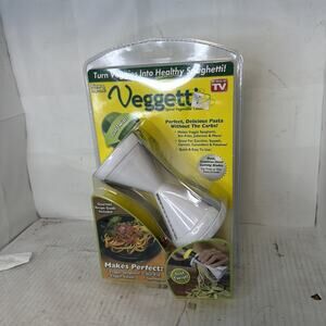 Veggetti Spiral Vegetable Slicer Cutter As Seen On TV NEW & Sealed